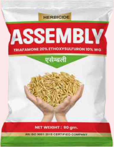 Assembly (Triafamone 20% + Ethoxysulfuron 10% WG)