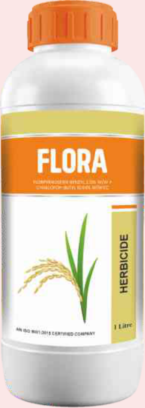 Flora (Florpyrauxifen-benzyl 2.13% + Cyhalofop-butyl 10.64% EC)