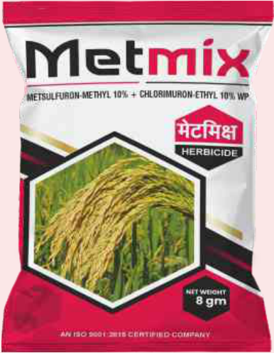 Metmix (Metsulfuron-methyl 10% + Chlorimuron-ethyl 10% WP)