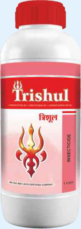 Trishul (Pyriproxyfen 8% + Dinotefuran 5% + Diafenthiuron 18% SC)